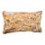 Lillian August Home Embroidered Botanical Bird Lumbar Pillow With Fringe Trim and Down Insert For Sale