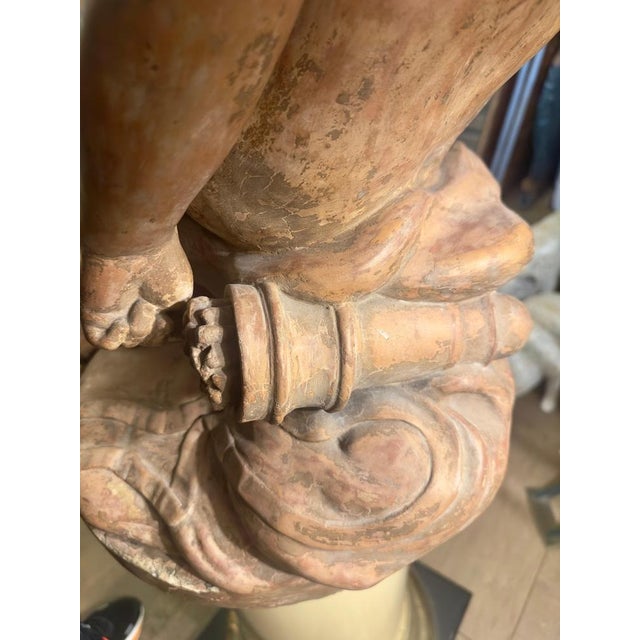 French Terracotta Figure by Etienne Maurice Falconet For Sale - Image 6 of 16