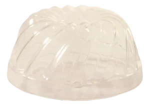 Fire Festival Bundt Cake Mold by Wilhelm Wagenfeld for Schott & Gen Mainz, Germany, 1930s
