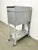 Mid-Century Modern Industrial Grey Trolley, 1960s For Sale - Image 3 of 17