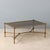 Metal Coffee Table in Brass For Sale - Image 7 of 7