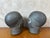Vintage Hat Heads, 1920, Set of 2 For Sale - Image 4 of 11