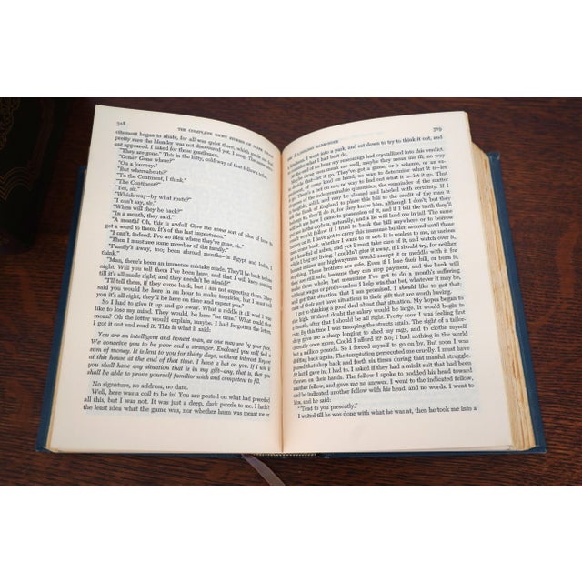 Set of 16 Gold Embossed Leather Bound Books W/ Gilt Edge by the Eaton Press For Sale - Image 11 of 12
