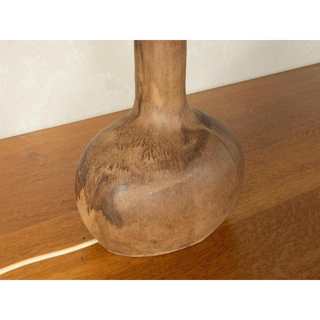 Ceramic Table Lamp with Ceramic Base, 1970s For Sale - Image 7 of 10