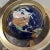 Mixed Stone With Brass Base Desktop Globe For Sale In New York - Image 6 of 12