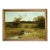 Country Meadow Landscape 20x30" Print on Canvas, Framed For Sale