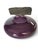 This lidded ceramic vessel by Mark Hines is a striking example of contemporary American Raku pottery, combining the...