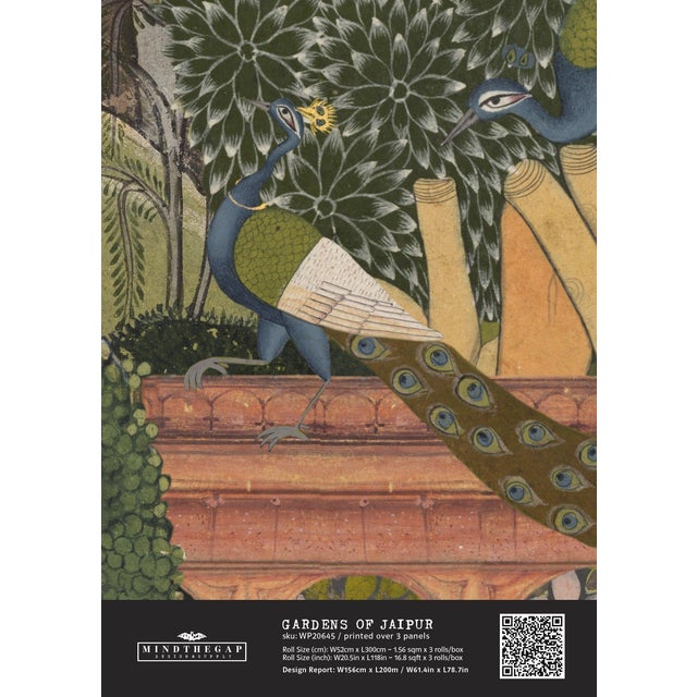 Get lost in the sprawling gardens of Rajasthan in our bucolic GARDENS OF JAIPUR design, but keep your wits about you –...