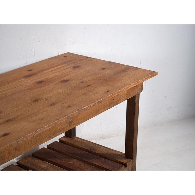 1920s Wood Kitchen Island, 1920s For Sale - Image 5 of 16