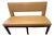 Christian Liaigre Leather Bench – Modern Minimalist Design in Saddle‑Stitched Hide For Sale