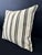 Contemporary Turkish Hemp Pillow Cushion Natural Beige Dark Brown Pillow Cushion Cover 20x20 For Sale - Image 3 of 4