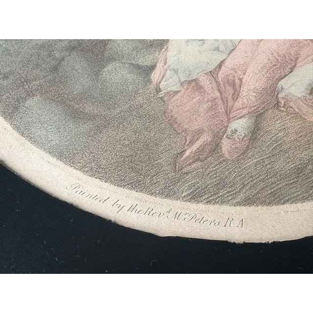 19th Century Antique Framed Engraving: "SOPHIA" by Michael William Peters For Sale - Image 5 of 8