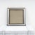 Vintage Frame in Wood with Silver Metal Effect For Sale - Image 3 of 3