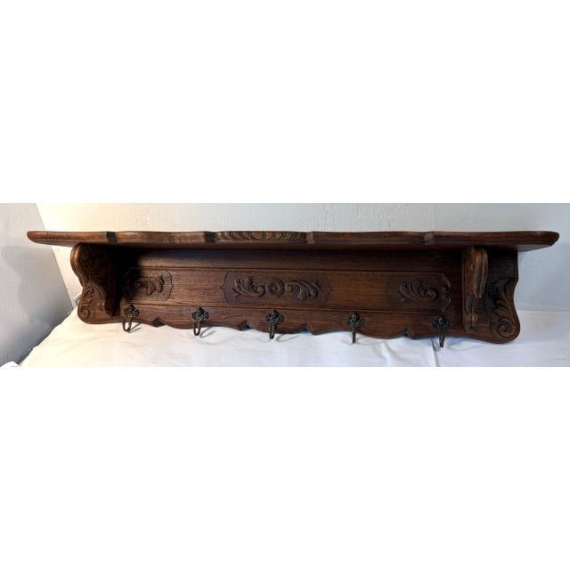 French Vintage French Pot Rack or Coat Rack For Sale - Image 3 of 12