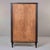 Italian Art Deco Ebonized Display Cabinet With Gilt Capitals For Sale - Image 4 of 13