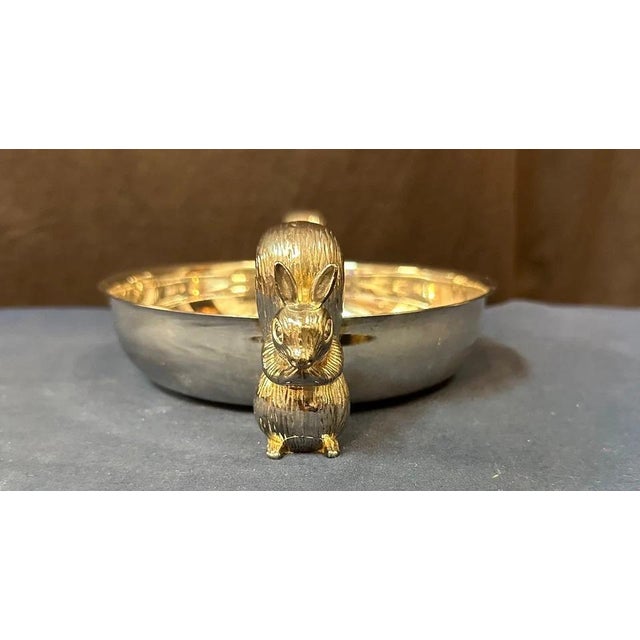 Mid 20th Century Mid 20th Century Silverplate Nut Bowl For Sale - Image 5 of 9