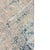 Traditional Antique Heriz Rug Faded Ivory With Blue Stylized Motifs For Sale - Image 3 of 4