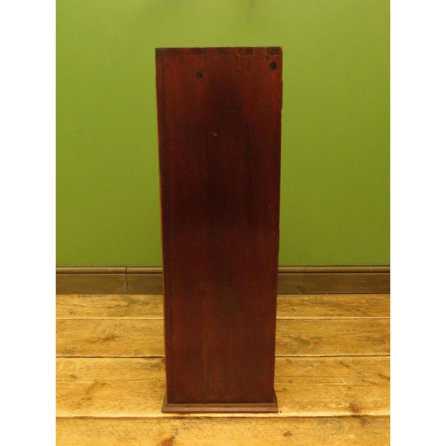 Small Antique Shop Display Cabinet with Mirrored Back, 1890s For Sale - Image 15 of 18