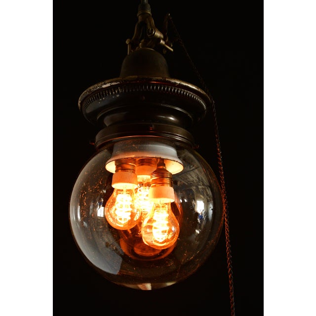 Auburn 19th Century Welsbach Gas Pendant From Chimera Watts For Sale - Image 8 of 10