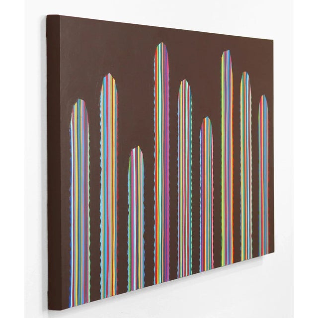 "Castano" Contemporary Minimalist Original Acrylic Painting by Will Beger For Sale In Los Angeles - Image 6 of 9