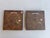 Mid Century Wood carved Mexican art Mango and Avocado. 2 wood pieces measuring about 8” x 8”. Ready to hang. Marked by...