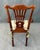 Vintage Carved Mahogany Chippendale Style Eagle Arm Chair For Sale - Image 4 of 16