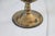 Mid 20th Century Vintage Brass Three Arm Candelabra For Sale - Image 5 of 6