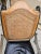 Mid 20th Century Mid Century Barcelona by Morganton Metal Leather and Cane Campaign Style Lounge Chair For Sale - Image 5 of 9