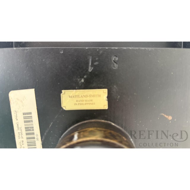 Maitland-Smith Hand-Painted Chinoiserie Tilt-Top Table, Philippines For Sale - Image 13 of 13