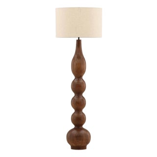 Organic Baluster Floor Lamp For Sale