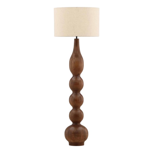 Organic Baluster Floor Lamp For Sale
