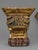 Baroque Pair of 19th Century, Baroque Style Carved Giltwood and Polychrome Wall Brackets For Sale - Image 3 of 10