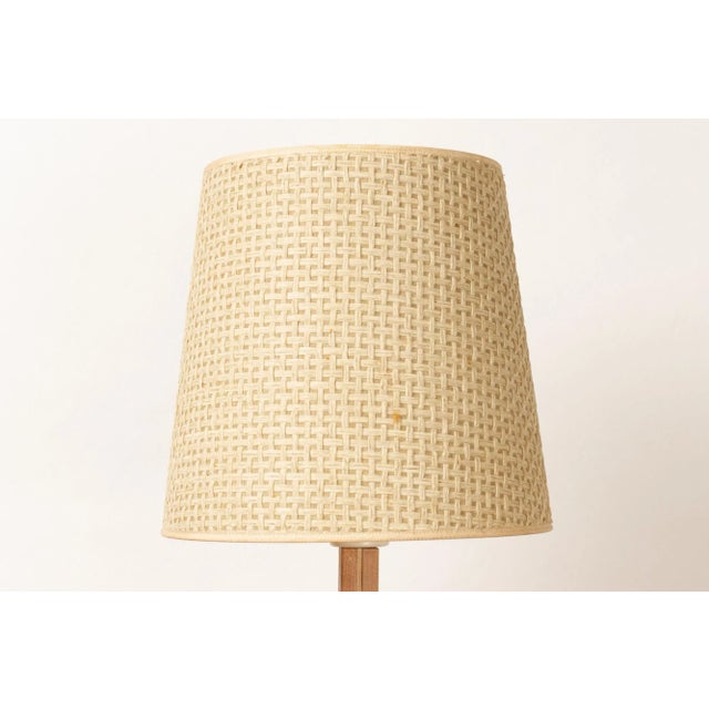 Mid-Century Modern Vintage Oak Table Lamp by Hans-Agne Jakobsson for Markaryd, 1960s For Sale - Image 3 of 11