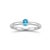 Professional Jewelry Description This elegant solitaire ring features a serene blue gemstone set in a sleek and polished...
