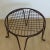 Mid-Century Modern Vintage Wire Mesh Stool, 1960s For Sale - Image 3 of 6