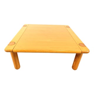 Mid-Century Wooden Coffee Table, 1970s For Sale