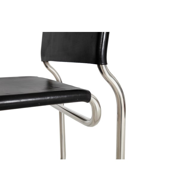 Set of 4 Mid Century Modern “Ch66" Dining Chairs by Nicos Zographos For Sale - Image 15 of 17