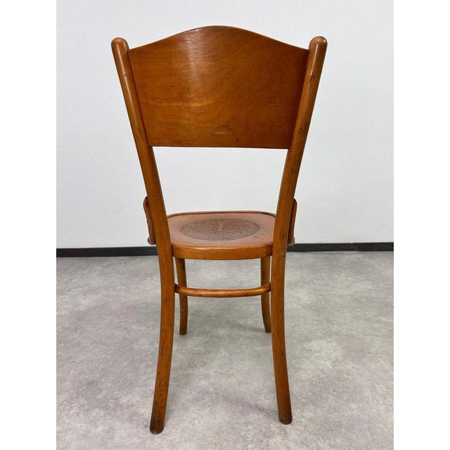 Wood Bentwood Dining Chairs from Thonet, 1930s, Set of 2 For Sale - Image 7 of 11