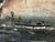 Victorian British Naval Marine Oil Painting HMS Bombay on Fire Off Montevideo 1864 After Beechey For Sale - Image 6 of 18