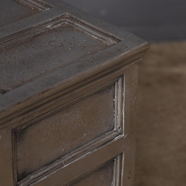 Antique Victorian Bound Strong Box in Cast Iron, 1850 For Sale - Image 12 of 18