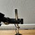 Mid-Century Modern Vintage Industrial Articulating Adjustable Metal Desk Lamp For Sale - Image 3 of 6