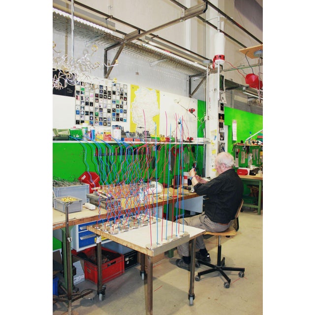 Ingo Maurer One from the Heart Table Lamp by Ingo Maurer, 1980s For Sale - Image 4 of 13