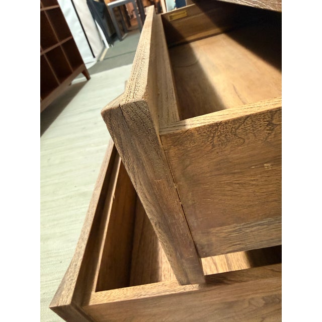 2010s Brownstone Crawford Reclaimed Wood Night Stand For Sale - Image 5 of 12