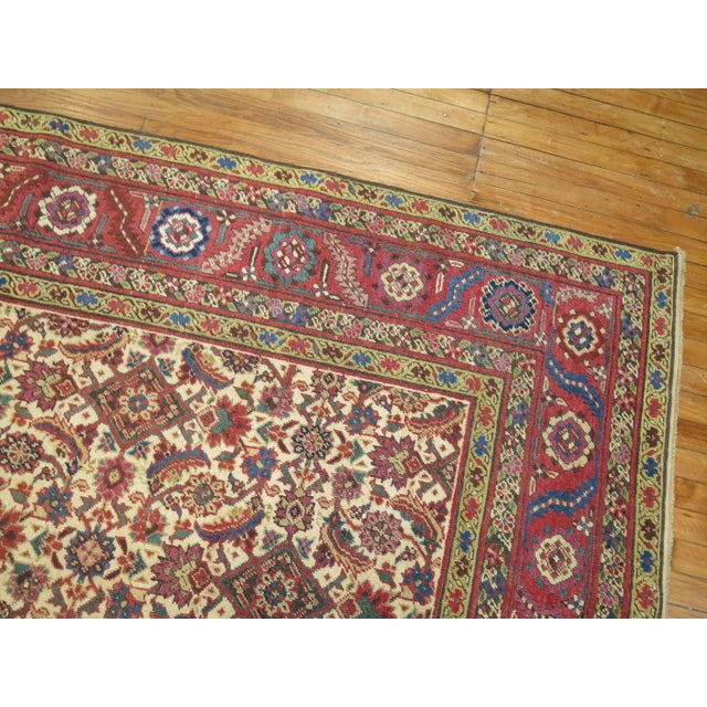 Late 20th Century Zabihi Collection Antique Bakshaish Corridor Rug - 7'4" x 17' For Sale - Image 5 of 6