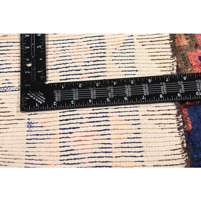 Vintage Persian Lori Rug - 04'10 X 07'03 For Sale In Dallas - Image 6 of 9