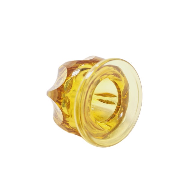 Polish Art Deco Vase from Josephine Glassworks, 1930s For Sale - Image 9 of 15