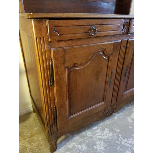 Wood Louis XVI Walnut Vaisselier 18th Century For Sale - Image 7 of 13