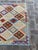 Hand-Woven Modern Kilim Rug | Bright Geometric Pattern For Sale - Image 6 of 10