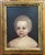 18th Century Antique 18th Century English George III Primitive Folk Art Oil Painting - Portrait of a Young Boy in Gilt Wood Frame Circa 1790 For Sale - Image 5 of 12