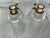 Pair of Vintage Hurricane Cut Crystal Table Lamps For Sale In Providence - Image 6 of 12